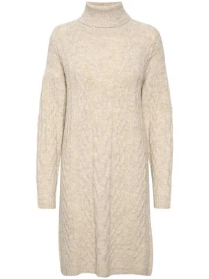 Sukienka dzianinowa Cream