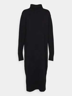 Sukienka dzianinowa Davida Cashmere czarny