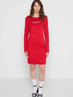 Sukienka dzianinowa DKNY