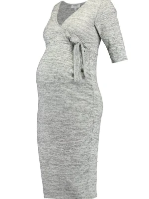 Sukienka dzianinowa Dorothy Perkins jasnoszary