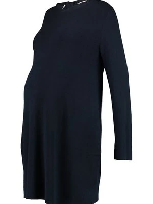 Sukienka dzianinowa Dorothy Perkins granatowy