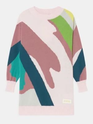 Sukienka dzianinowa EMILIO PUCCI różowy