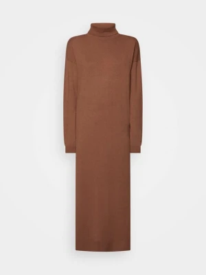 Sukienka dzianinowa Even&Odd By Zalando brązowy
