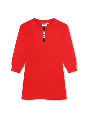 Sukienka dzianinowa HUGO Kids