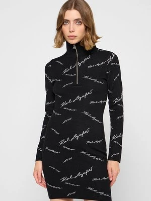 Sukienka dzianinowa Karl Lagerfeld