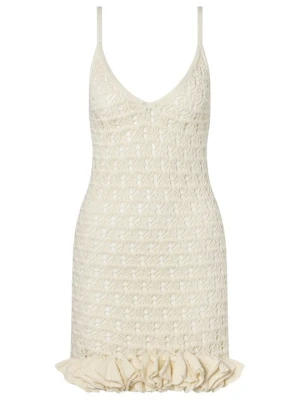 Sukienka dzianinowa MALINA mleczny