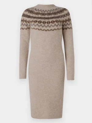 Sukienka dzianinowa MARCIANO BY GUESS taupe