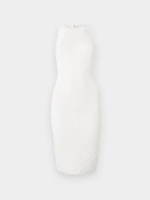 Sukienka dzianinowa MARCIANO BY GUESS mleczny