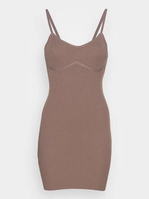 Sukienka dzianinowa Missguided