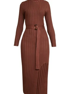 Sukienka dzianinowa Missguided