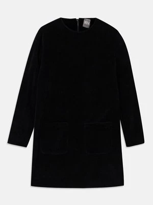 Sukienka dzianinowa MM By Max Mara czarny