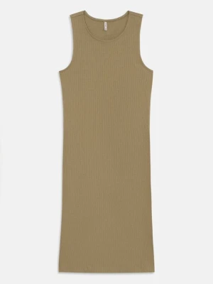 Sukienka dzianinowa ONLY GIRLS khaki