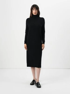Sukienka dzianinowa Tommy Hilfiger czarny