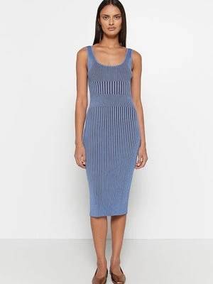 Sukienka dzianinowa TORY BURCH