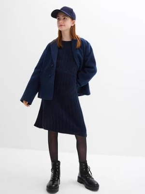 Sukienka dzianinowa z miękkiej mieszanki wiskozy bonprix