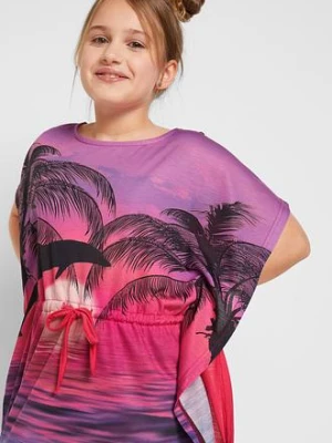 Sukienka dziewczęca tunikowa bonprix