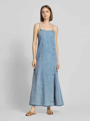 Sukienka dżinsowa na ramiączkach spaghetti model 'SIGNE' Noisy May