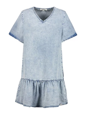 Garcia Sukienka dżinsowa w kolorze błękitnym rozmiar: 140/146