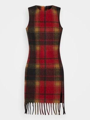 Sukienka etui Desigual czerwony