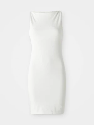 Sukienka etui Gina Tricot mleczny