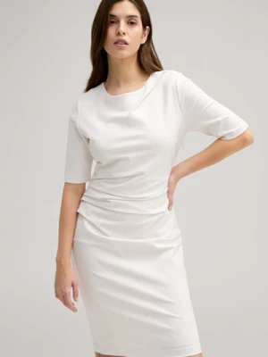 Sukienka etui w kolorze złamanej bieli Joop