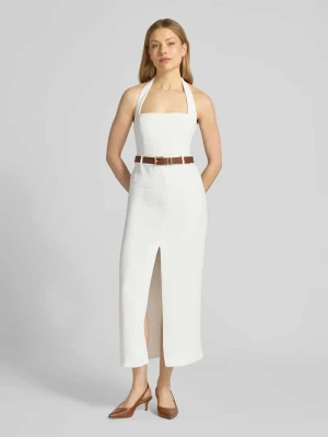 Sukienka etui z rozporkiem i pasek Model 'Sara' Forever New