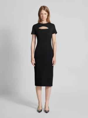 Sukienka etui z wycięciem model ‘Kalmine’ HUGO