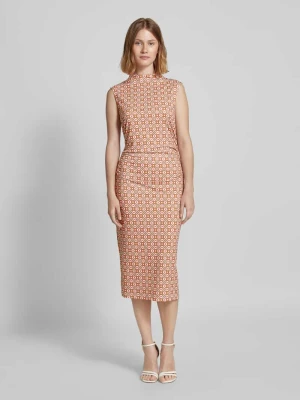 Sukienka etui ze stójką Christian Berg Woman Selection