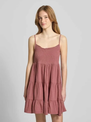 Sukienka fit and flare casualowa z czystej bawełny model 'TILLY' Only