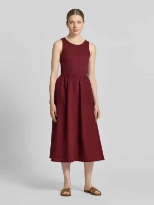 Sukienka Fit and Flare z czystej bawełny s.Oliver RED LABEL