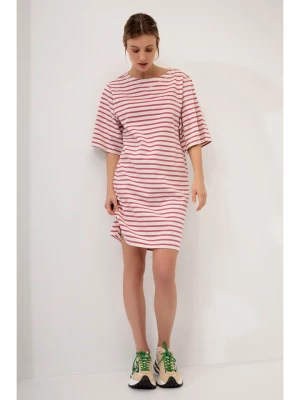 Josephine & Co Sukienka "Gerrit" w kolorze różowo-białym rozmiar: S