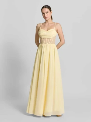 sukienka gorsetowa z koronką Mascara