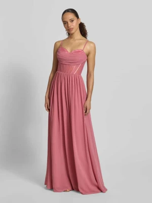 sukienka gorsetowa z koronką Mascara