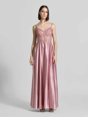 Sukienka gorsetowa z wiązaniem z tyłu LUXUAR FASHION