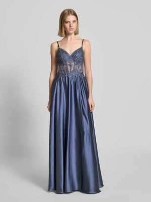 Sukienka gorsetowa z wiązaniem z tyłu LUXUAR FASHION
