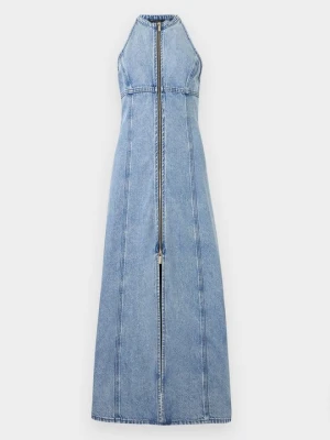 Sukienka jeansowa Armani Exchange niebieski