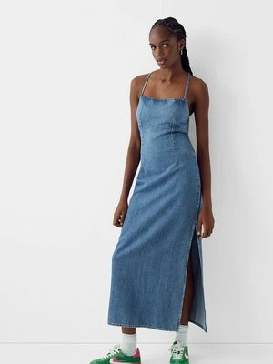 Sukienka jeansowa Bershka