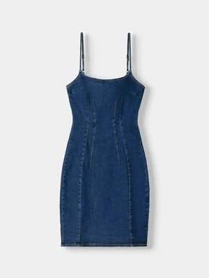 Sukienka jeansowa Bershka