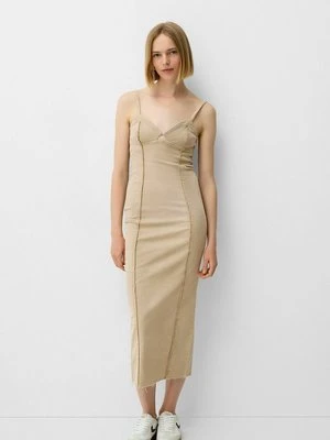 Sukienka jeansowa Bershka