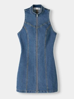 Sukienka jeansowa Bershka