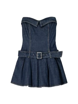 Sukienka jeansowa Bershka
