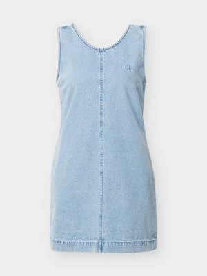 Sukienka jeansowa Calvin Klein Jeans jasnoniebieski denim