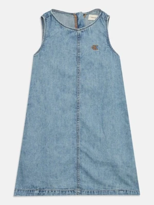 Sukienka jeansowa Calvin Klein Jeans niebieski denim