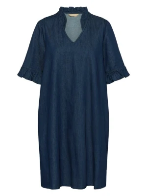 Sukienka jeansowa Culture rinsed denim