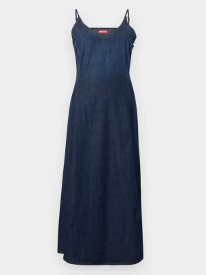 Sukienka jeansowa Diesel niebieski denim