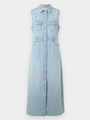 Sukienka jeansowa DKNY jasnoniebieski denim