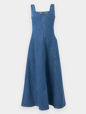 Sukienka jeansowa GAP niebieski denim