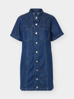 Sukienka jeansowa GAP niebieski denim