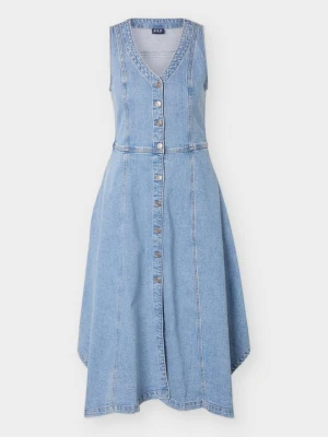 Sukienka jeansowa GAP niebieski denim