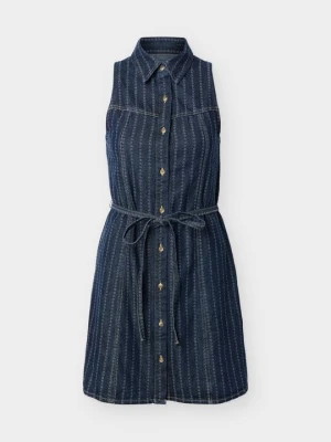 Sukienka jeansowa Lee niebieski denim